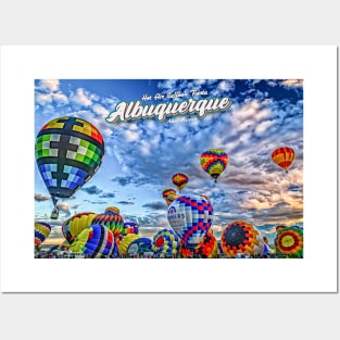 Albuquerque Hot Air Balloon Fiesta Posters and Art